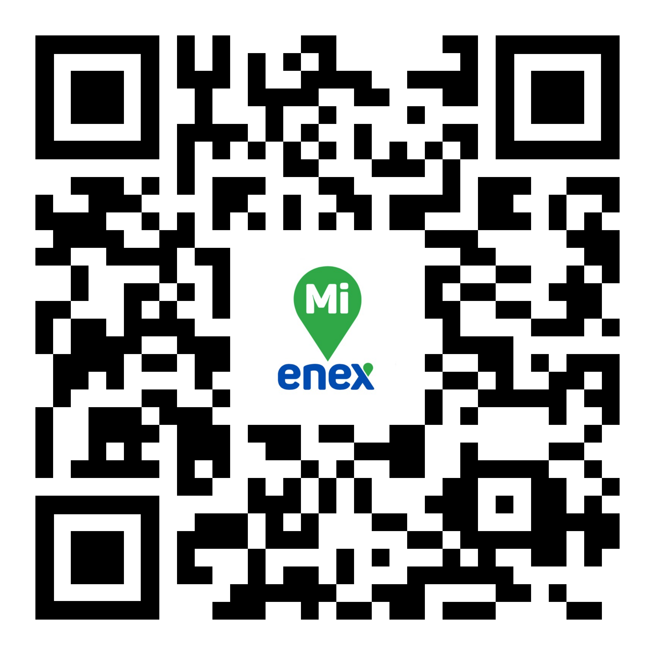 QR para descargar Mi Enex