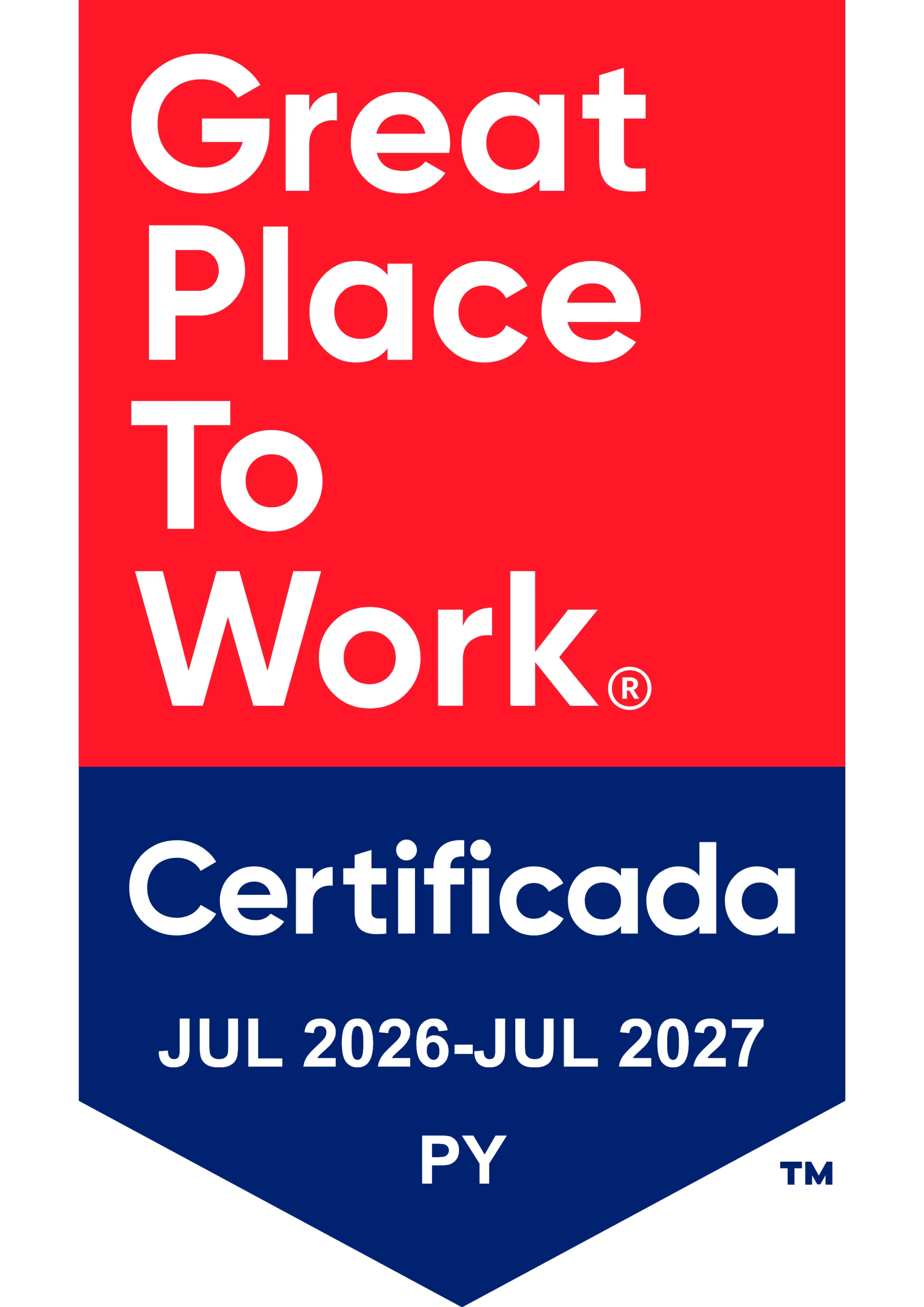 Great Place to Work - Empresa certificada
